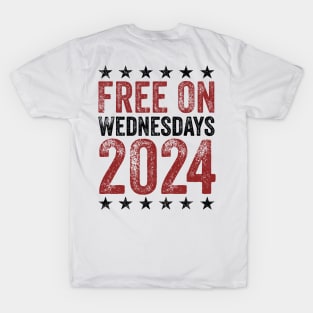 Free on Wednesdays USA FLAG T-Shirt